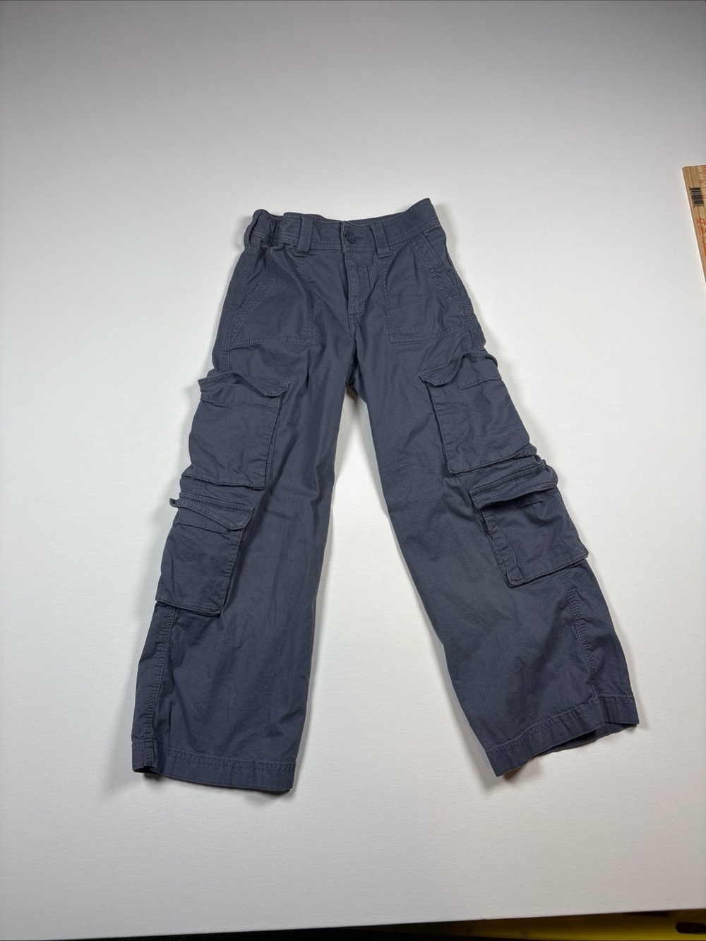 abercrombie kids Navy Cargo Pants with Utility Pockets